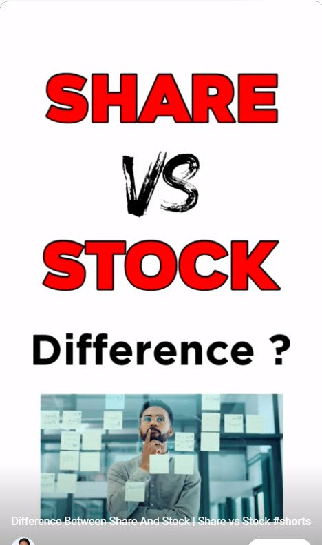 Difference Between Share And Stock – Share