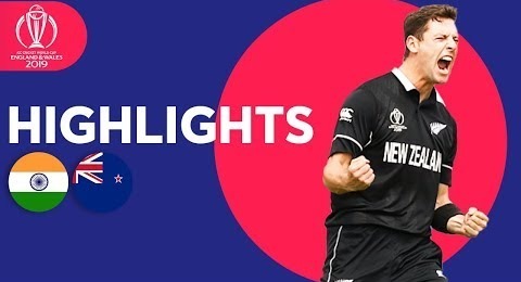 India Stunned By Boult & Henry – India vs New Zealand – Highlights – ICC Cricket World Cup 2019
