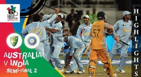 India vs Australia I 2007 T20 World Cup Semi Final HIGHLIGHTS I 6’s Rain I 119m Six by Yuvraj Singh