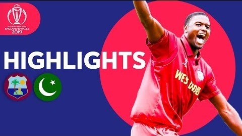 Pakistan Bounced Out For 105 – Windies vs Pakistan – Match Highlights – ICC Cricket World Cup 2019
