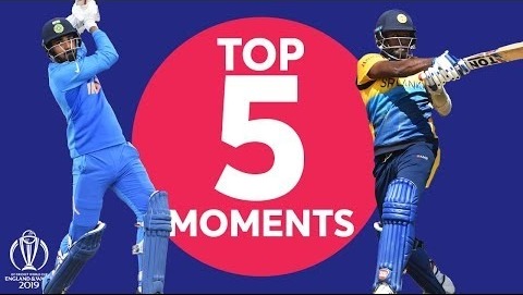 Rahul Mathews – Sri Lanka v India – Top 5 Moments – ICC Cricket World Cup 2019