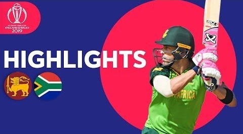SA Stroll To 9-Wicket Win – Sri Lanka vs South Africa – Highlights – ICC Cricket World Cup 2019